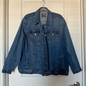 Plus Size Jean Jacket